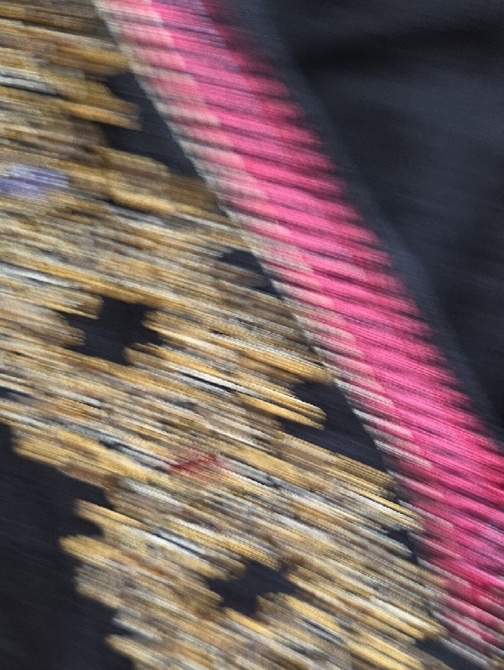 B1 Free People Black Dress with Pink and Gold Embroidery - Picture 4 of 8
